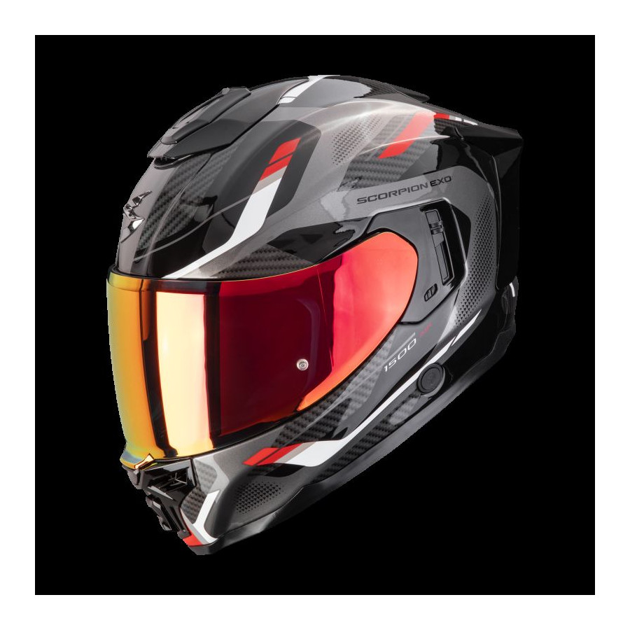 Kask SCORPION EXO-1500 AIR SLEEK czarny-czerw