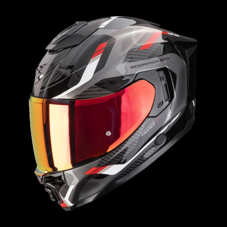 Kask SCORPION EXO-1500 AIR SLEEK czarny-czerw