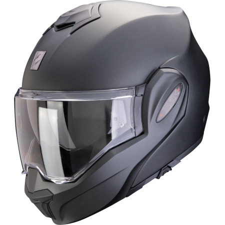 Kask SCORPION Exo-Tech Lite Solid czarny mat