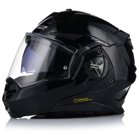 KASK LS2 FF901 ADVANT X SOLID BLACK-06 M