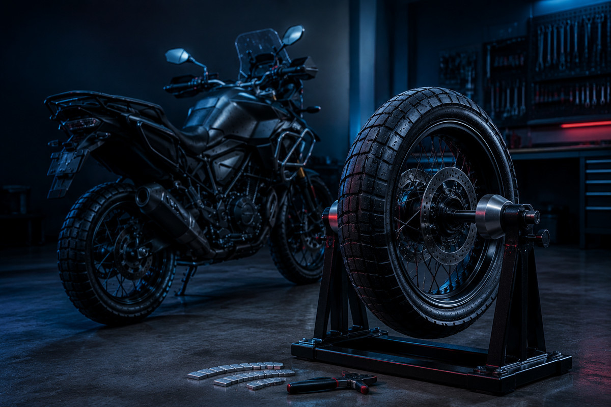 Jak poprawnie wyważyć koła w motocyklu?