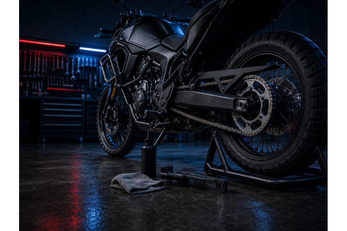 Jak dbać o łańcuch w motocyklu? Praktyczne porady